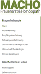 Mobile Screenshot of frauenarzt-dr-macho.at